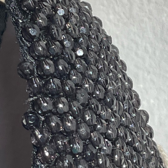 Black Hand Crafted In India Evening Bag NWT - Picture 11 of 11